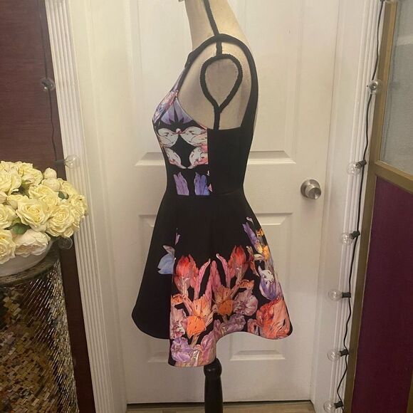 Keepsake open back mini dress, XS - Picture 4 of 8